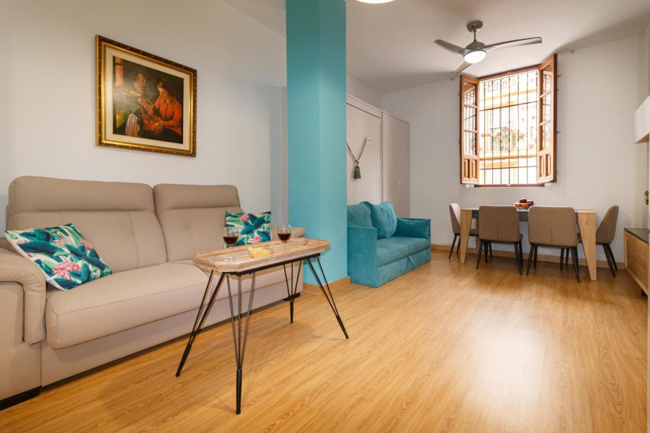 Apartamento Acogedor Y Equipado En El Centro De Sevilla ภายนอก รูปภาพ